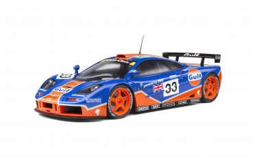 Solido 421185650 MCLAREN F1 GTR SHORT TAIL 24H LE MANS 1996 BELLM LETHO WEAVER #33 1:18 Modellauto