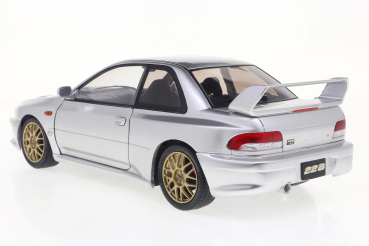 Subaru Impreza 22B silver 1998 1:18 Modelcar Solido 421186442
