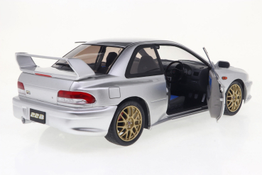 Subaru Impreza 22B silver 1998 1:18 Modelcar Solido 421186442
