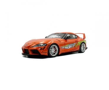 Solido 421186428 Toyota GR Supra Tribute Fast & Furious 2024 Orange 1:18 Modellauto