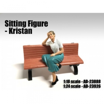 American Diorama 23888 Sitting Figure-Kristian 1:18 limitiert 1/1000