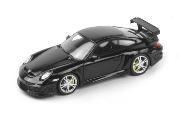 Spark TECHART GTstreet RS schwarz auf Basis eines 911 997 GT2 - 1:43 - limitiert 1/200