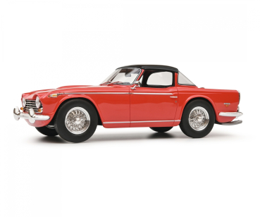 Schuco 450024600 Triumph TR5 1967 Roadster geschlossen red 1:18 limitiert Modellauto