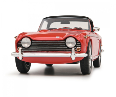 Schuco 450024600 Triumph TR5 1967 Roadster geschlossen red 1:18 limitiert Modellauto