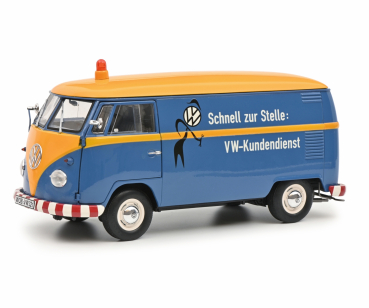 Schuco 450048400 VW T1 Basten Bus VW-Service 1:18 limitiert Modellauto