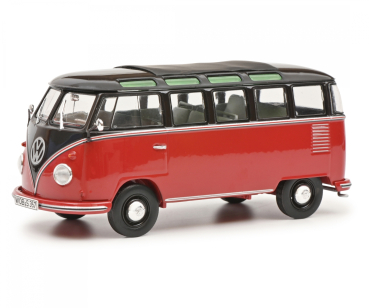Schuco 450785700 VW Bus T1b Samba black-brown 1:32 limitiert 1/500 Modellauto