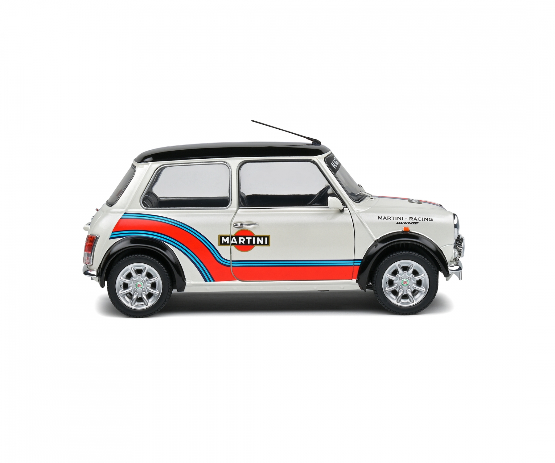  Solido MINI COOPER Martini Dunlop Racing EVO 1:18  Modellauto 421182880