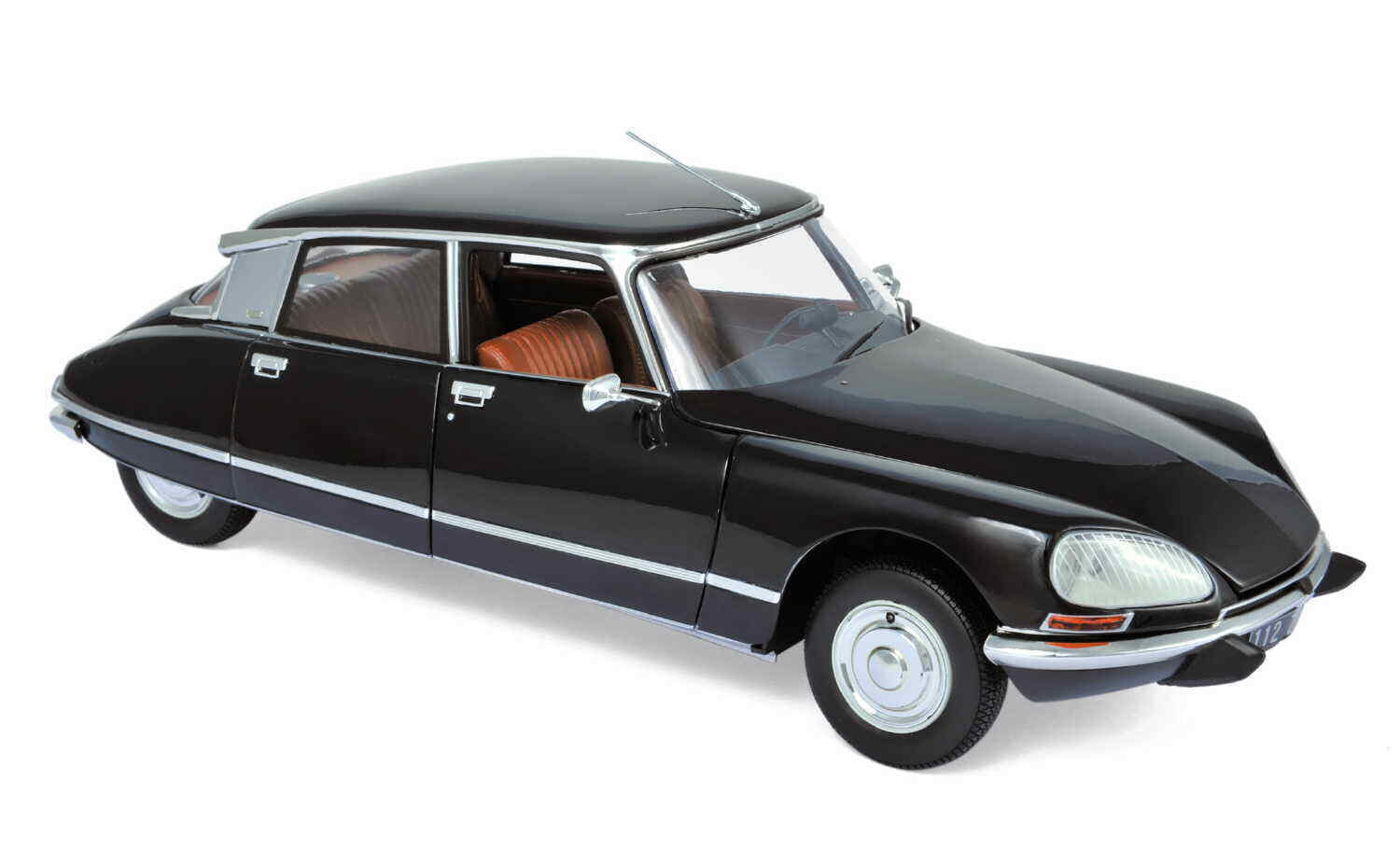 Modellbau Klar De Norev 181482 Citroen Ds 23 Pallas 1972 Schwarz 1 18 Modellauto