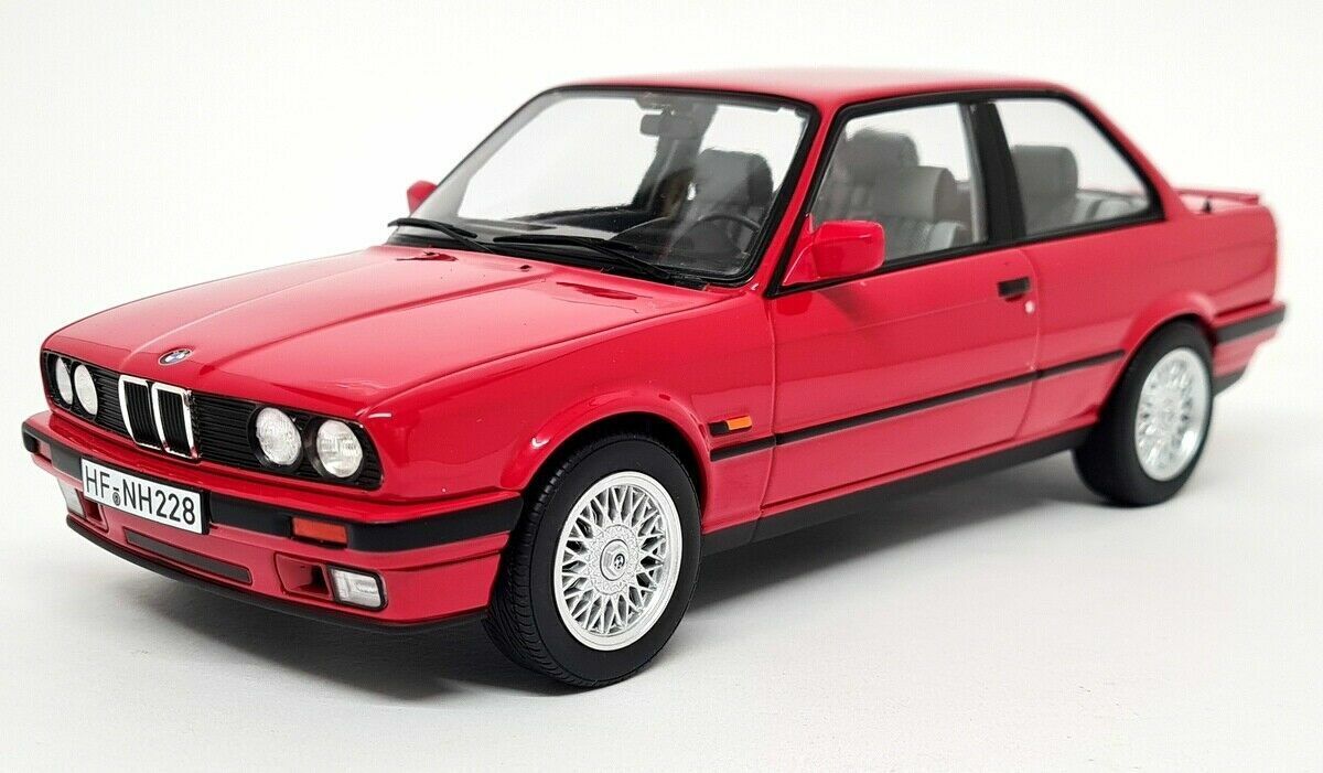 modellbau-klar.de - Norev 183202 BMW E30 325i rot 1988 Limousine 1 ...