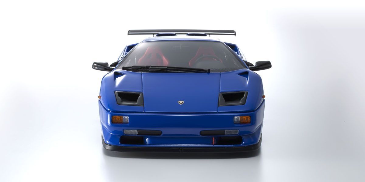  Kyosho KSR18510BL Lamborghini Diablo SVR blau 1:18  limitiert 1/500 Modellauto