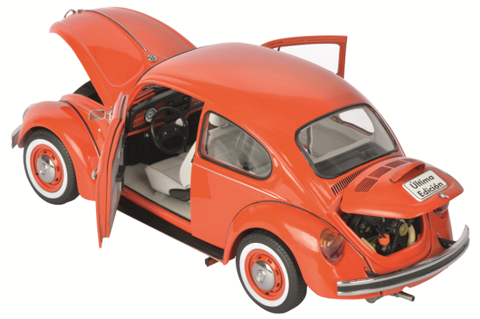 Schuco VW Käfer 1600i Última Edición snap orange 1:18 limitiert 1//1000