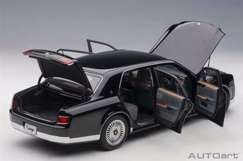 modellbau klar AUTOart 78762 Toyota Century 2018 2018 schwarz 1 18 Modellauto