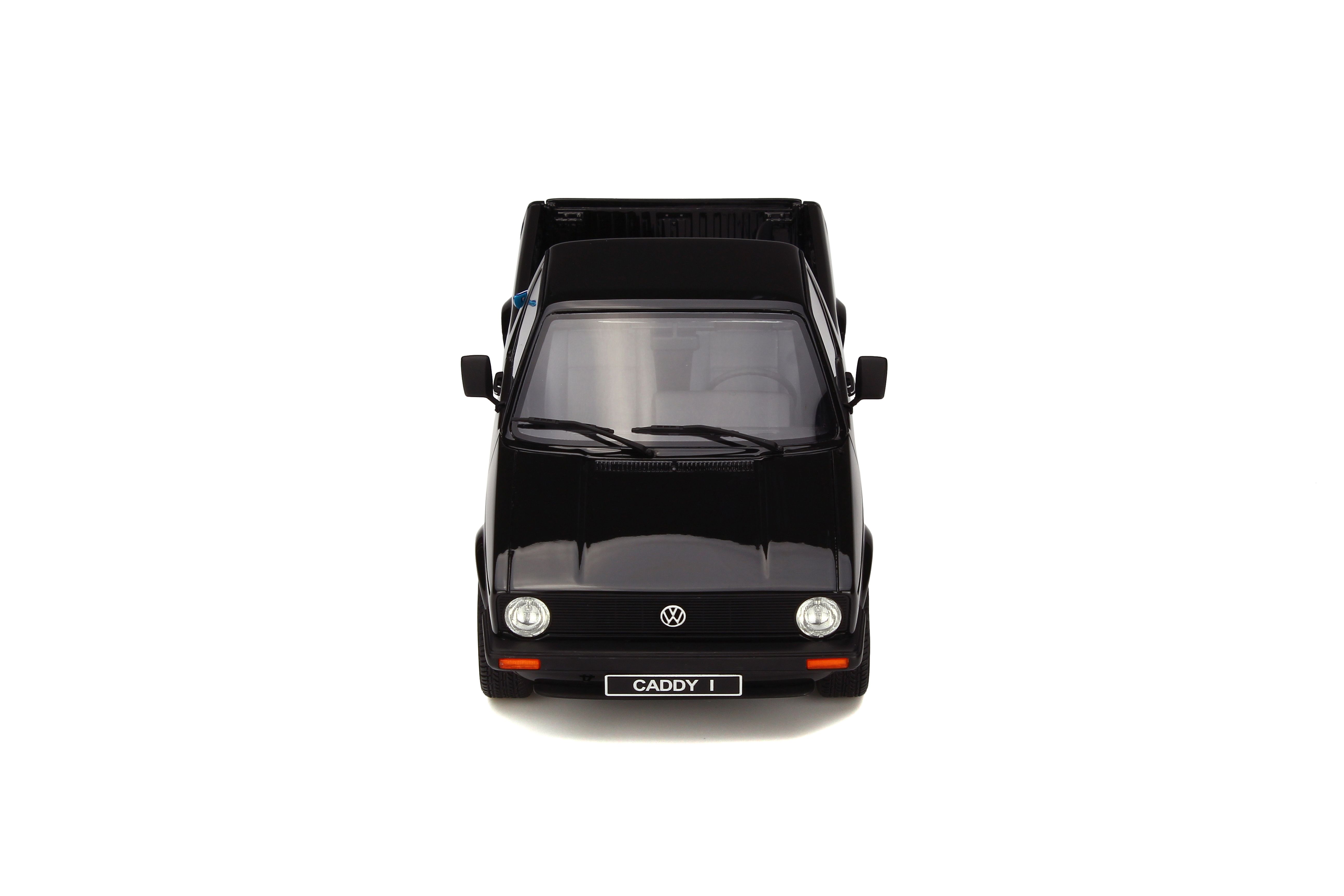 VW Caddy Pickup 1980 schwarz mit blauen Surfbrett 1:18 ... Otto Models 665B