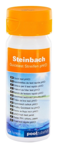 Quicktest Streifen pH/Cl für PH-Wert und Chlor Pool Wasserpflege