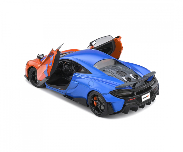 Solido 421181550 Mc Laren 600 LT orange-blau 1:18 Modellauto