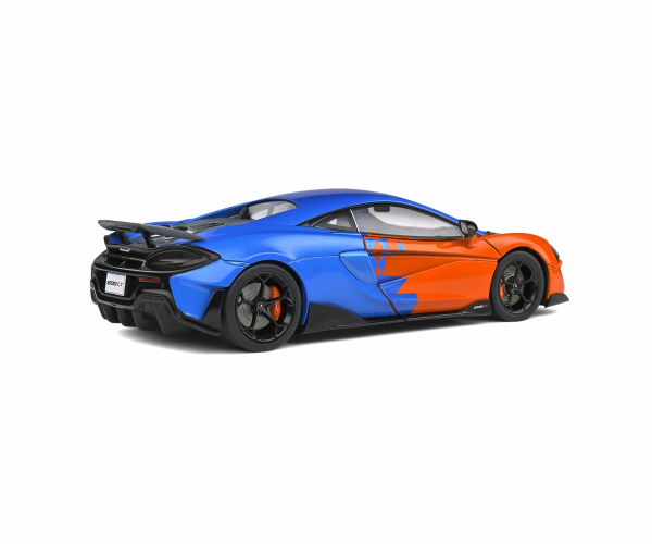 Solido 421181550 Mc Laren 600 LT orange-blau 1:18 Modellauto