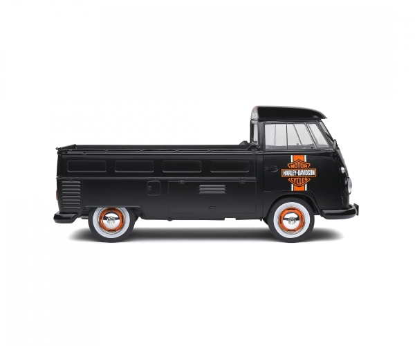 Solido 421181940 VW T1 Pritsche black custom Harley-Davidson 1:18 Modellauto