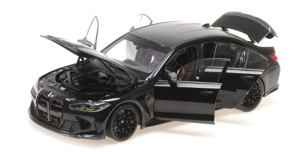 Minichamps BMW M3 CS 2023 G80 schwarz metallic 1:18 Modelcar