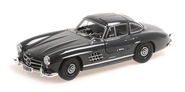 Minichamps 110037219 Mercedes-Benz 300SL 1955 dunkel grau W198 limitiert 1:18 Mercedes 300 SL Modellauto