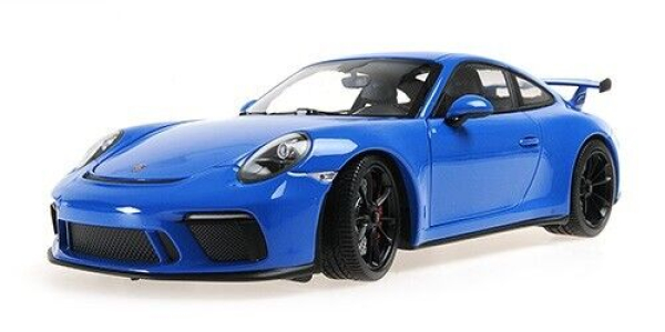 Minichamps 110067024 PORSCHE 911 GT3 991.2 2017 blau 1:18 Modellauto
