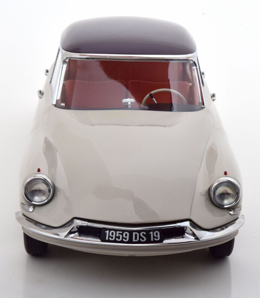 NOREV 121570 Citroën DS 19 1959 Rose Grau Aubergine 1:12 Modelcar