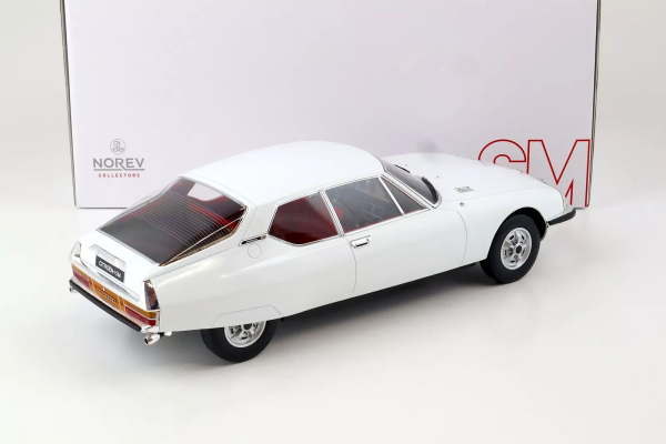 NOREV 121702 Citroën SM 1974 white 1:12 modelcar limited 1/200