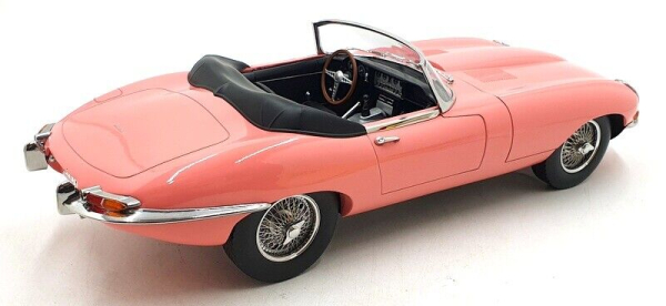 NOREV 122721 Jaguar E-Type Cabriolet 1962 pink 1:12 Modellauto limited 1/300