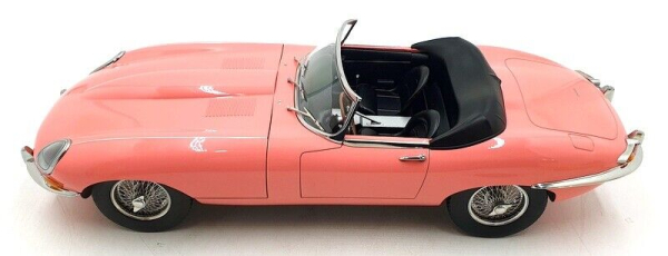 NOREV 122721 Jaguar E-Type Cabriolet 1962 pink 1:12 Modellauto limited 1/300