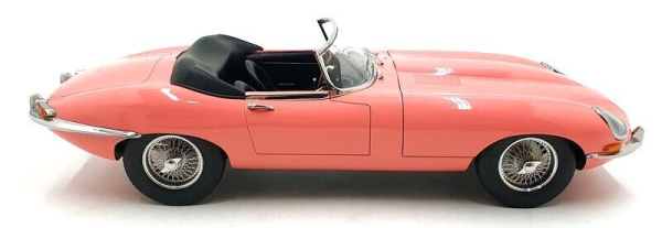 NOREV 122721 Jaguar E-Type Cabriolet 1962 pink 1:12 Modellauto limited 1/300