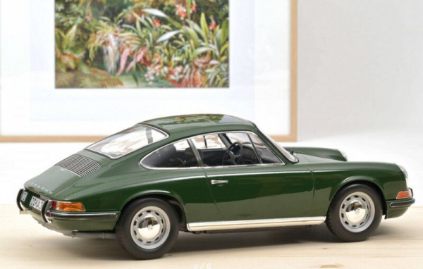 NOREV 127510 Porsche 911 T Coupe 1968 grün  1:12 limitiert 1/500 Modellauto