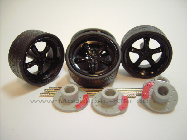 Felgen 02B-Set / 6 verschiedene Sätze (33mm)