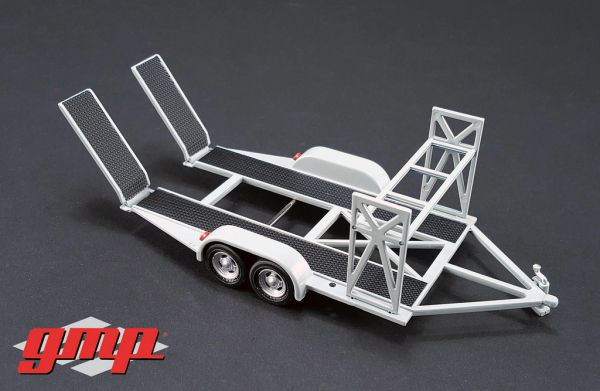 GMP Tandem Trailer mit Reifenregal 1:43 - 14303