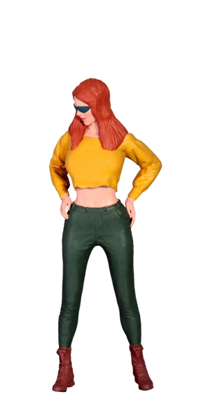 Atlantic 1:18 Figur Chanel Frau in gelben Pullover für Modellbau Diorama