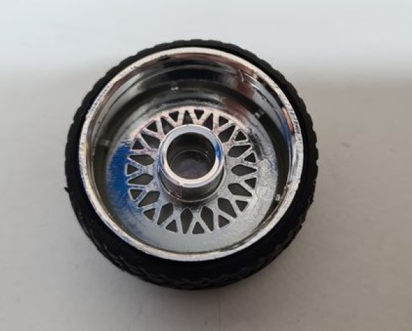 SD Felgen 15 Zoll BBS RM silber 30mm 1:18 Modellauto-Tuning