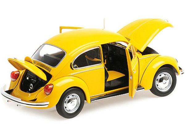 Minichamps VW VOLKSWAGEN 1200 Käfer 1983 gelb 1:18 limitiert 1/504 Modellauto