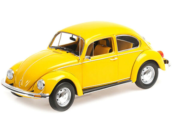 Minichamps VW VOLKSWAGEN 1200 Käfer 1983 gelb 1:18 limitiert 1/504 Modellauto