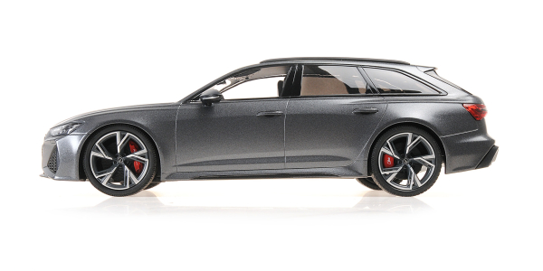 Minichamps Audi RS6 C8 Avant 2019 matt grau 1:18 limitiert 1/333 RS 6 Modellauto