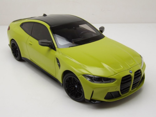 Minichamps 155020120 BMW M4 Coupe G82 2020 yellow 1:18 Modelcar