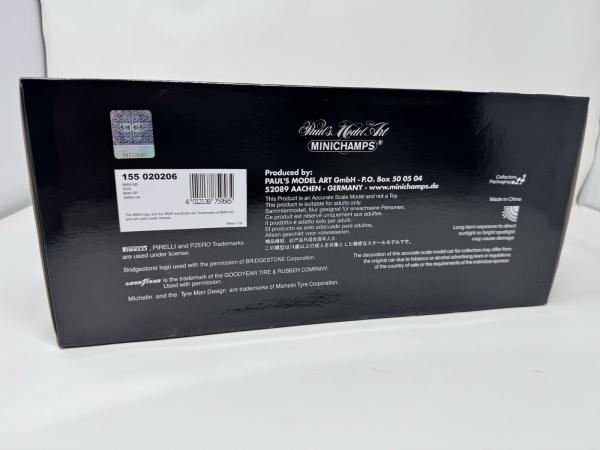 Minichamps 155020206 BMW M3 G80 2020 Safty Car 1:18 Modellauto limitiert 1/504
