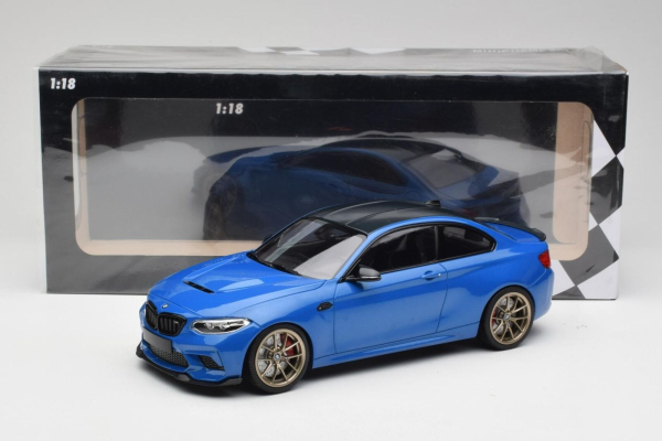 Minichamps 155021027 BMW M2 CS F87 2020 blau metallic 1:18 Modellauto