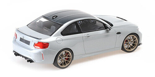 Minichamps 155021028 BMW M2 CS F87 2020 silber metallic 1:18 Modellauto