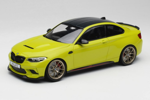 Minichamps 155021029 BMW M2 CS F87 2020 gelbgrün 1:18 Modellauto