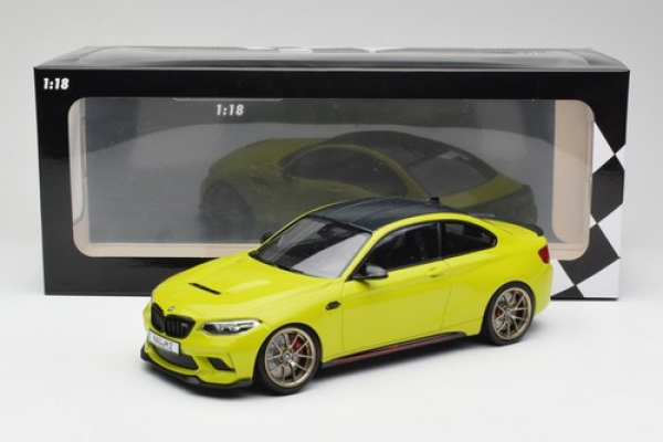 Minichamps 155021029 BMW M2 CS F87 2020 gelbgrün 1:18 Modellauto