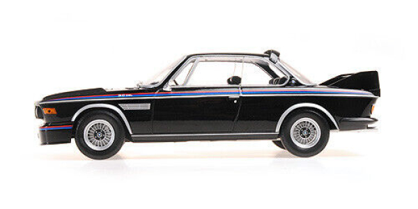 Minichamps 155028134 BMW 3.0 CSL E9 1971 schwarz 1:18 Modellauto