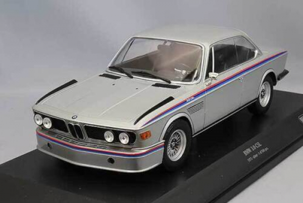 Modellauto BMW 3,0 CSL 1973 silber 1:18 Minichamps bei