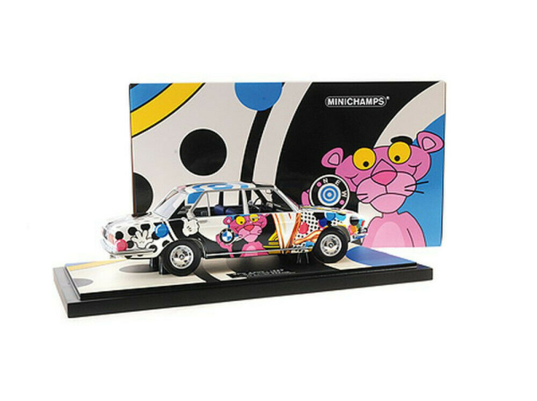 Minichamps 155029204 BMW 2500 E3 1969 New Horizon Pink Panther 1:18 limitiert 1/999 Modellauto