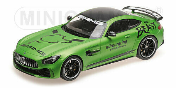 Minichamps 155036091 MERCEDES-AMG GT-R 2017 Ringtaxi Nürburgring 1:18 Modellauto limitiert 1/1008