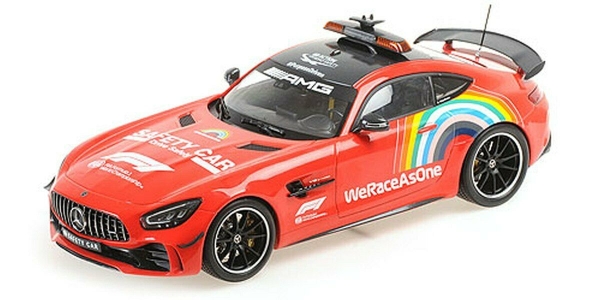 Minichamps 155036094 MERCEDES-AMG GT-R 2020 SAFETY CAR FORMULA 1 MUGELLO GP 2020 1:18 Modellauto