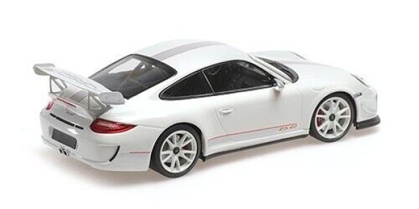 Minichamps PORSCHE 911 GT3 RS 4.0 997 2011 white 1:18 Modelcar