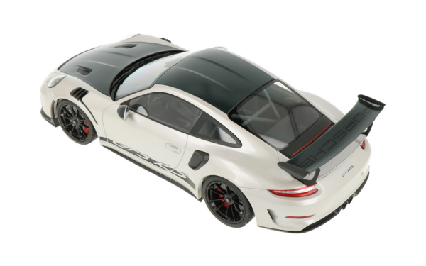 Minichamps PORSCHE 911 991.2 GT3 RS 2019 silber Weissach Paket 1:18 Modellauto